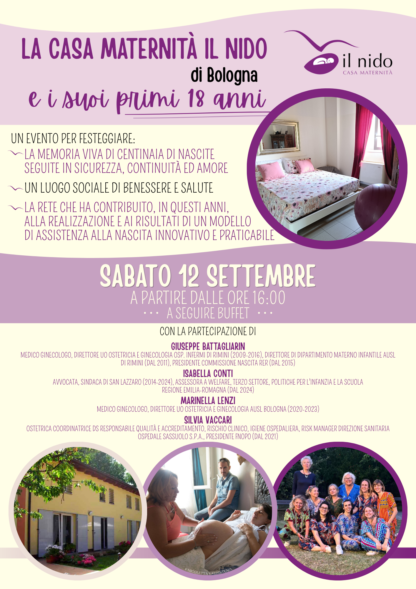 Casa Maternità Il Nido – La casa maternità il nido di Bologna e i suoi primi 18 anni