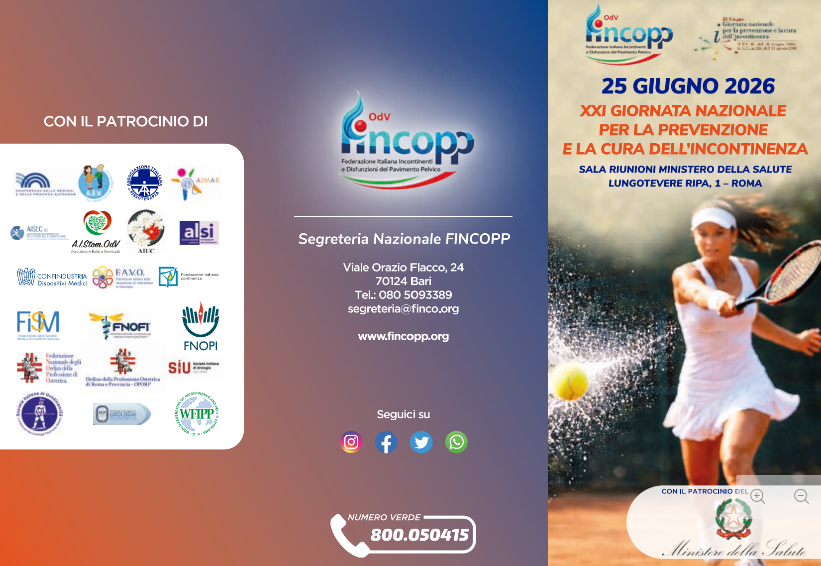 Giornata nazionale per la prevenzione e la cura dell'incontinenza, FNOPO presente con la presidente Silvia Vaccari